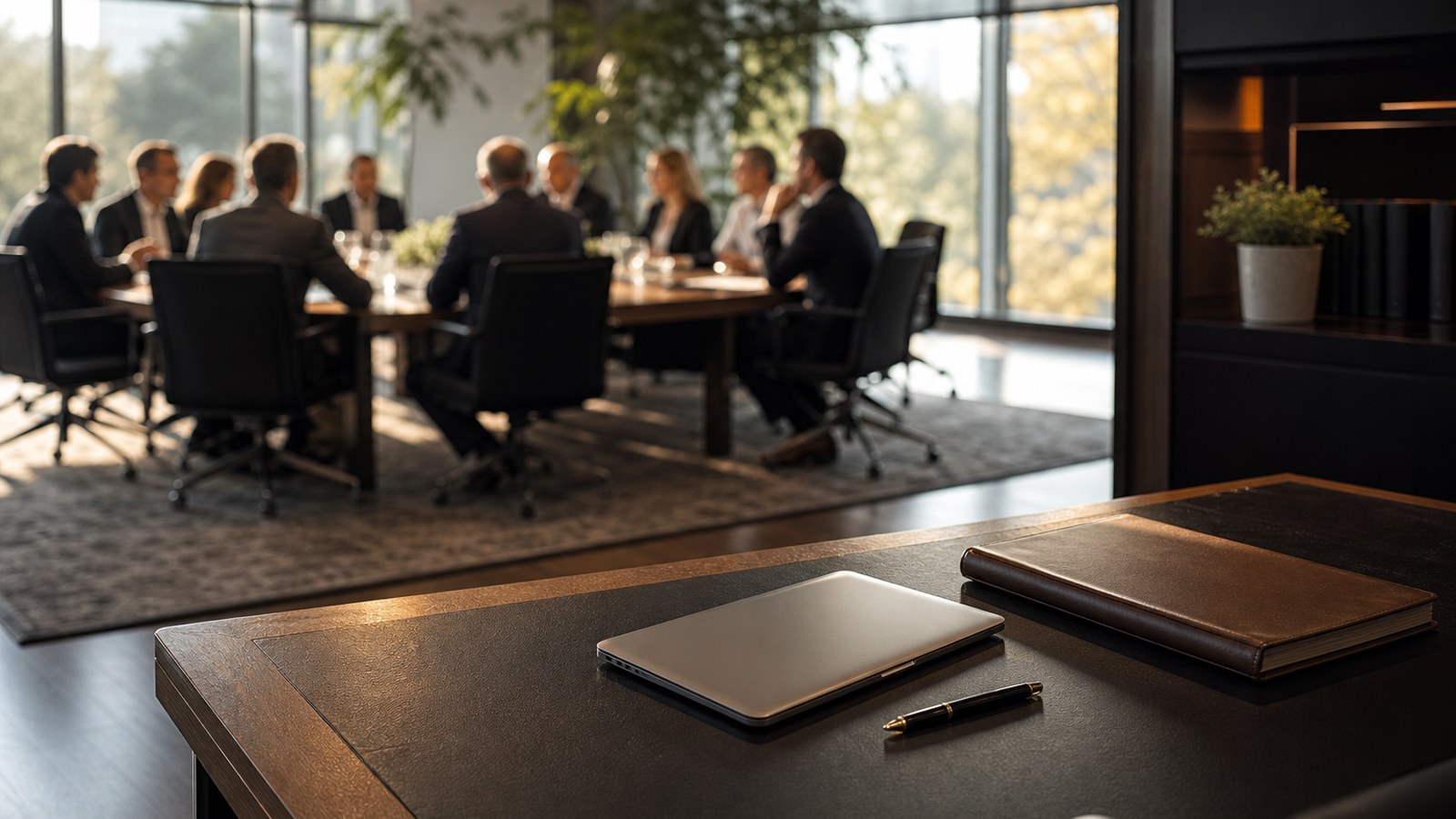 Vistage vs Private Business Advisor comparison scene.