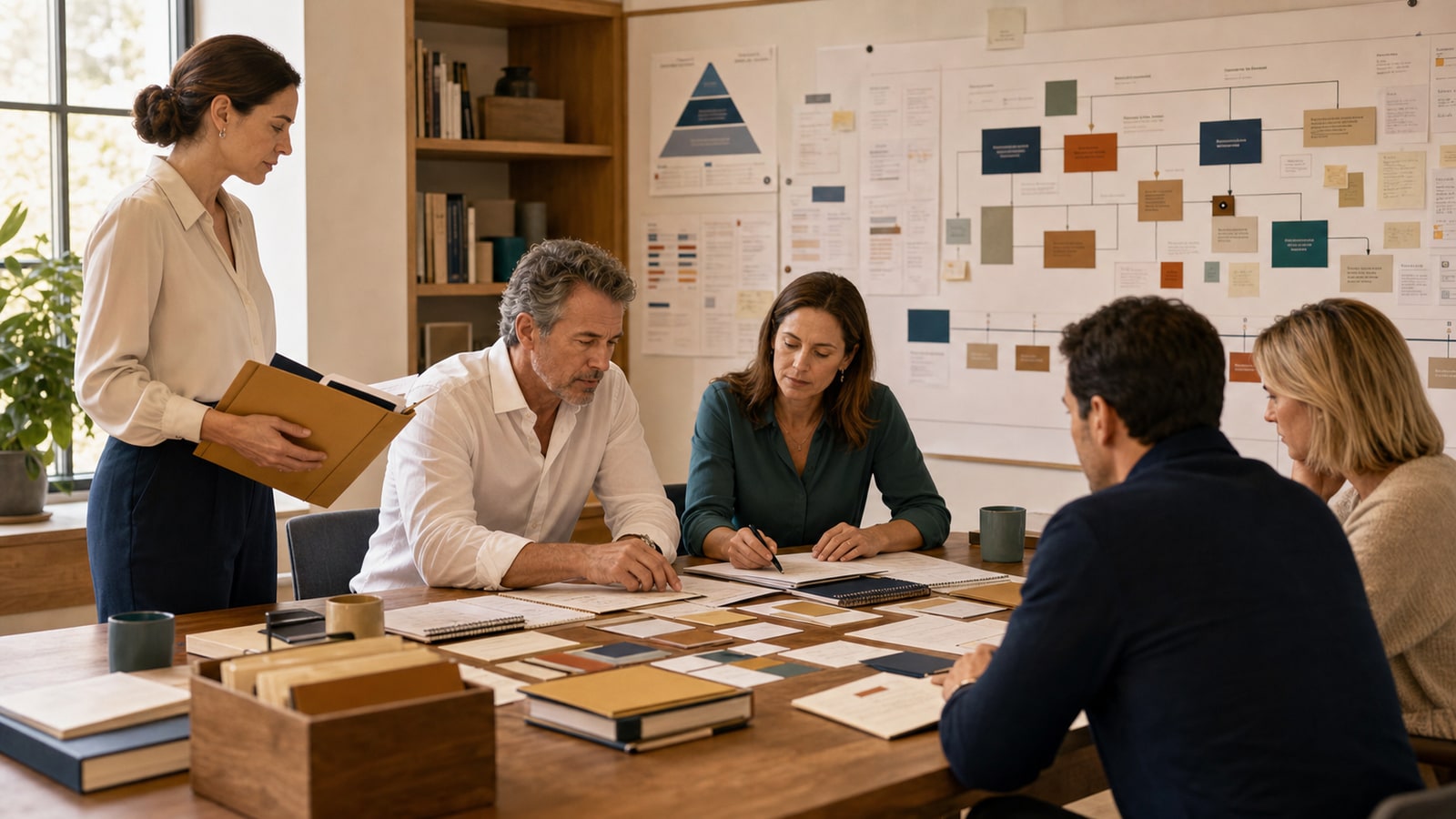 Owner, assistant, and operating team map transferability before a sale.