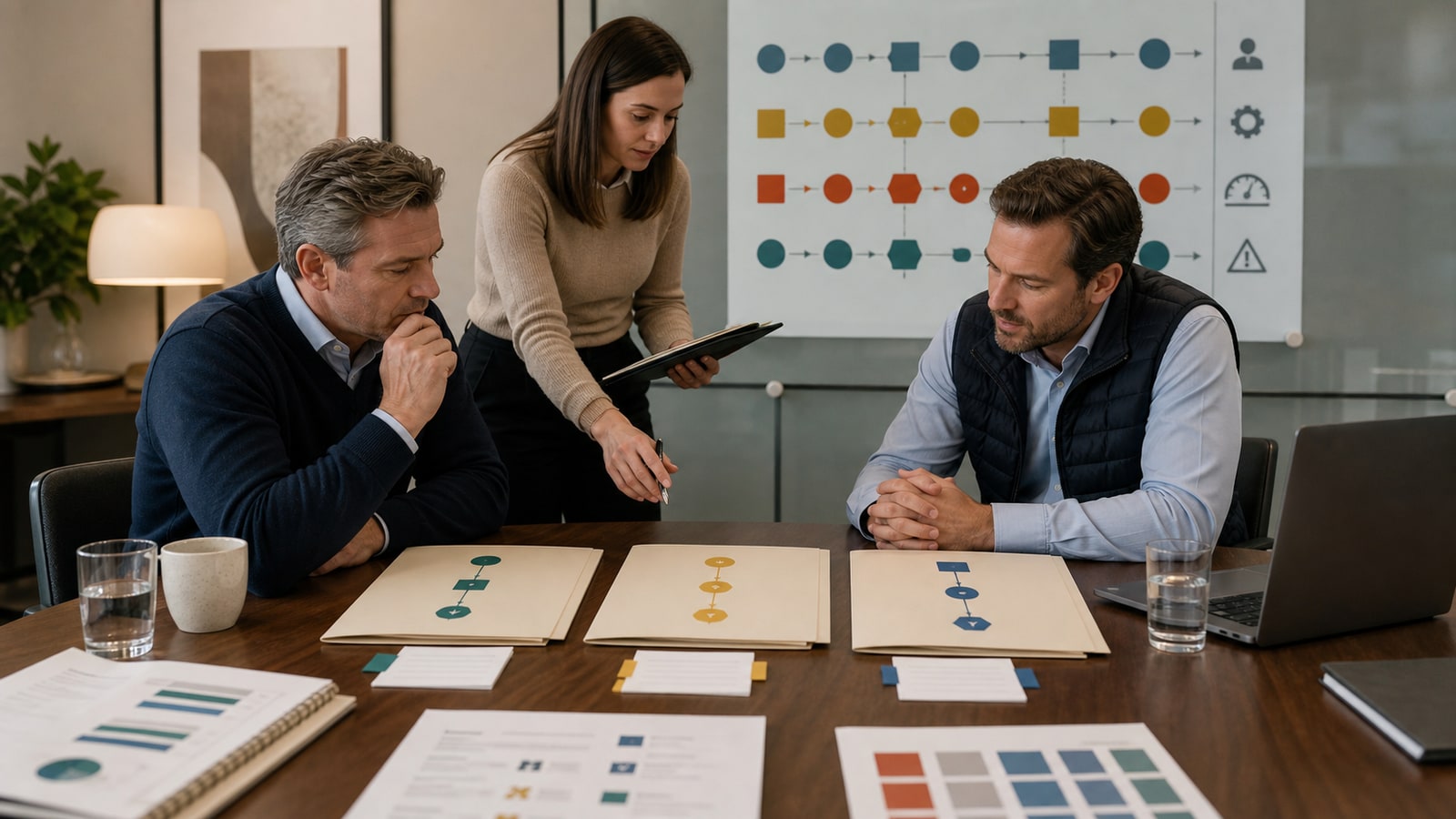 Owner reviews acquisition offer structure, control terms, and walk-away logic.