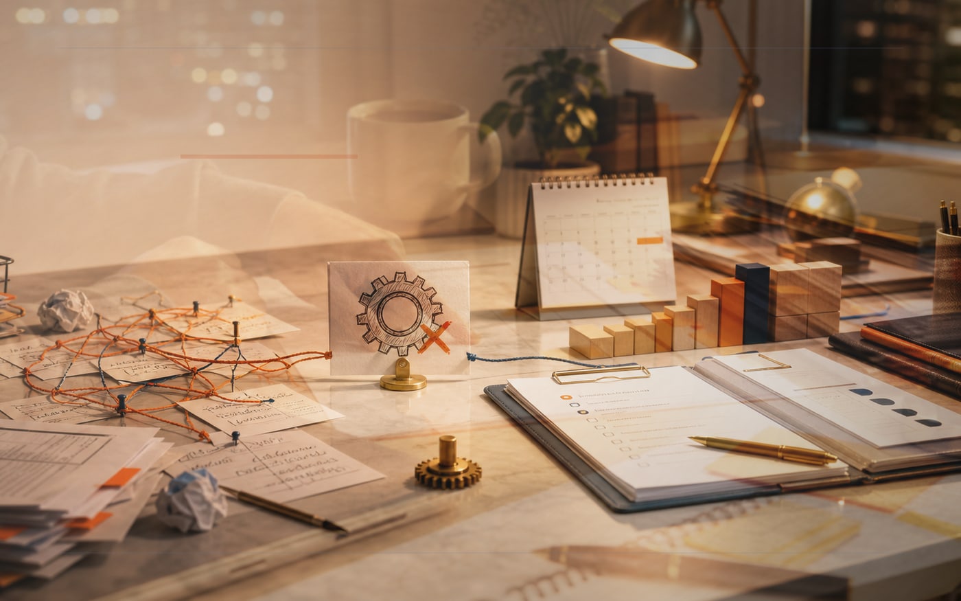 Getting Things Done detail visual: GTD helps when inputs are scattered and the owner's head has become storage. It does not decide which pressure matters first. Capture the open loops, then classify the pressure before scheduling the work.