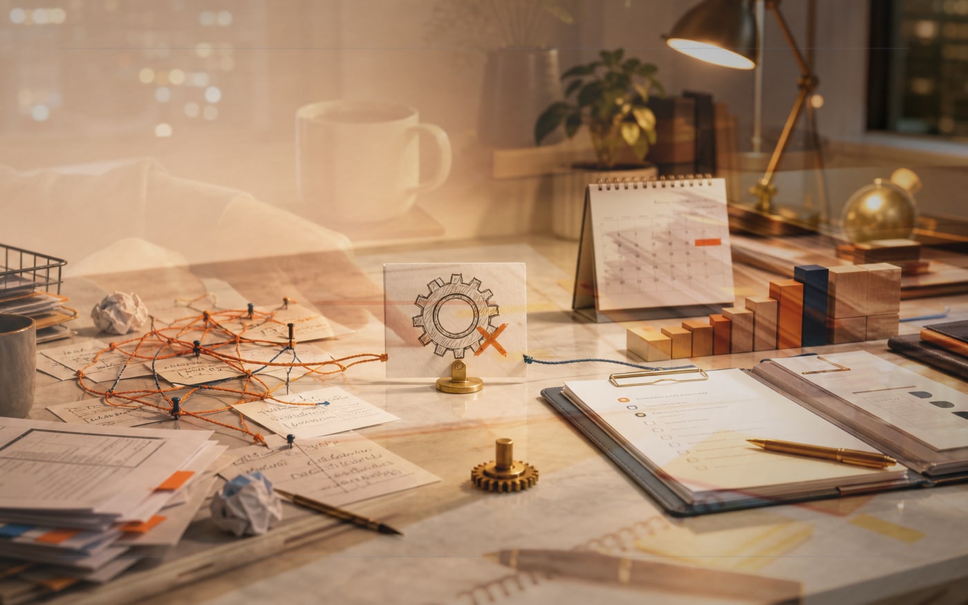 How to Chunk Work So You Actually Ship detail visual: A useful chunk is small enough to finish, visible enough to prove, and connected enough to the outcome that it cannot become fake busy work. Cut the work until the next chunk can be completed before lunch.